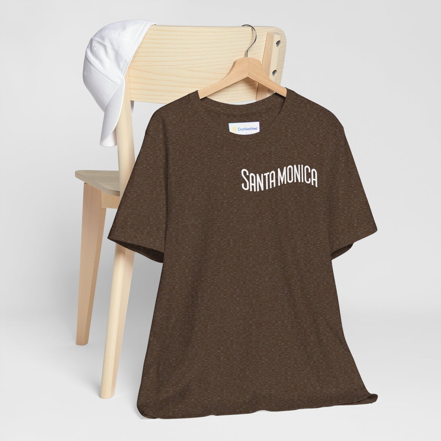 Vibrant Santa Monica Unisex Jersey Short Sleeve Tee