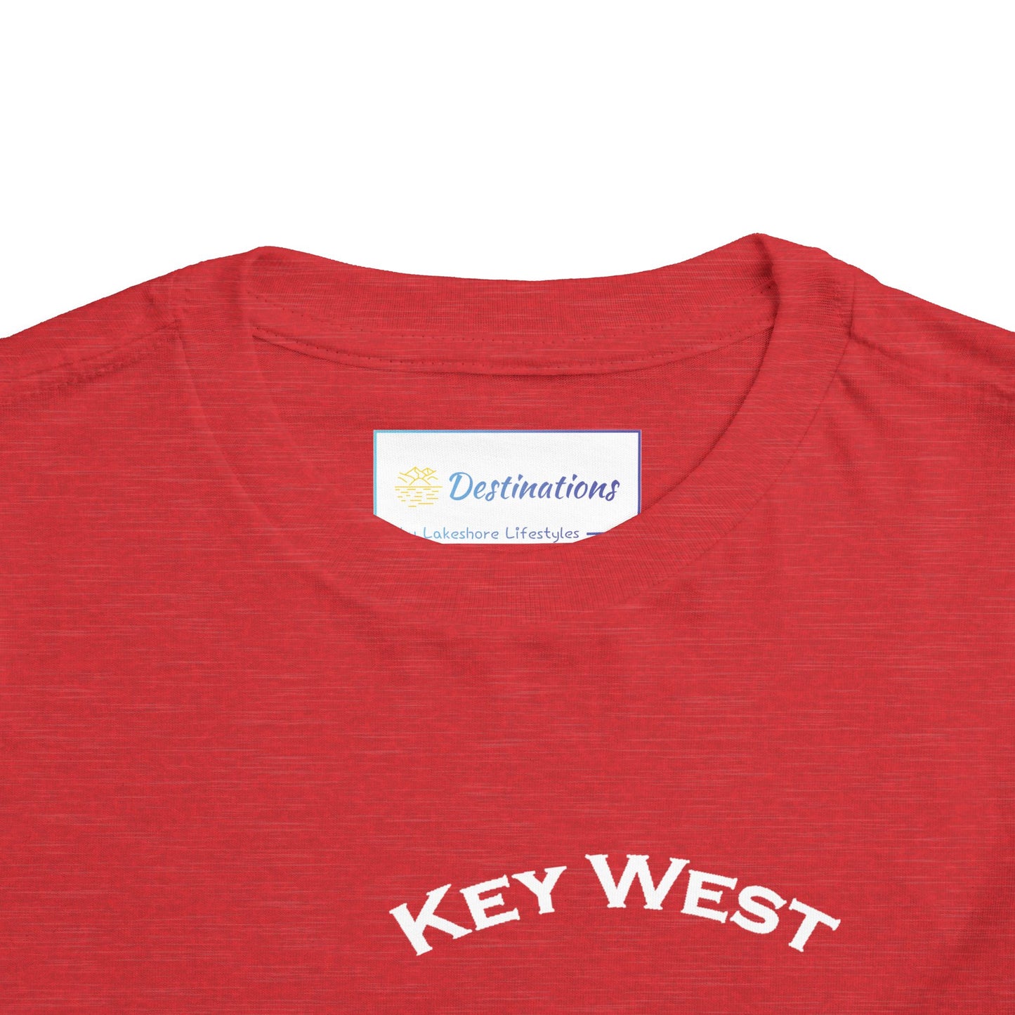 Vibrant Key West Unisex Toddler Short Sleeve Tee