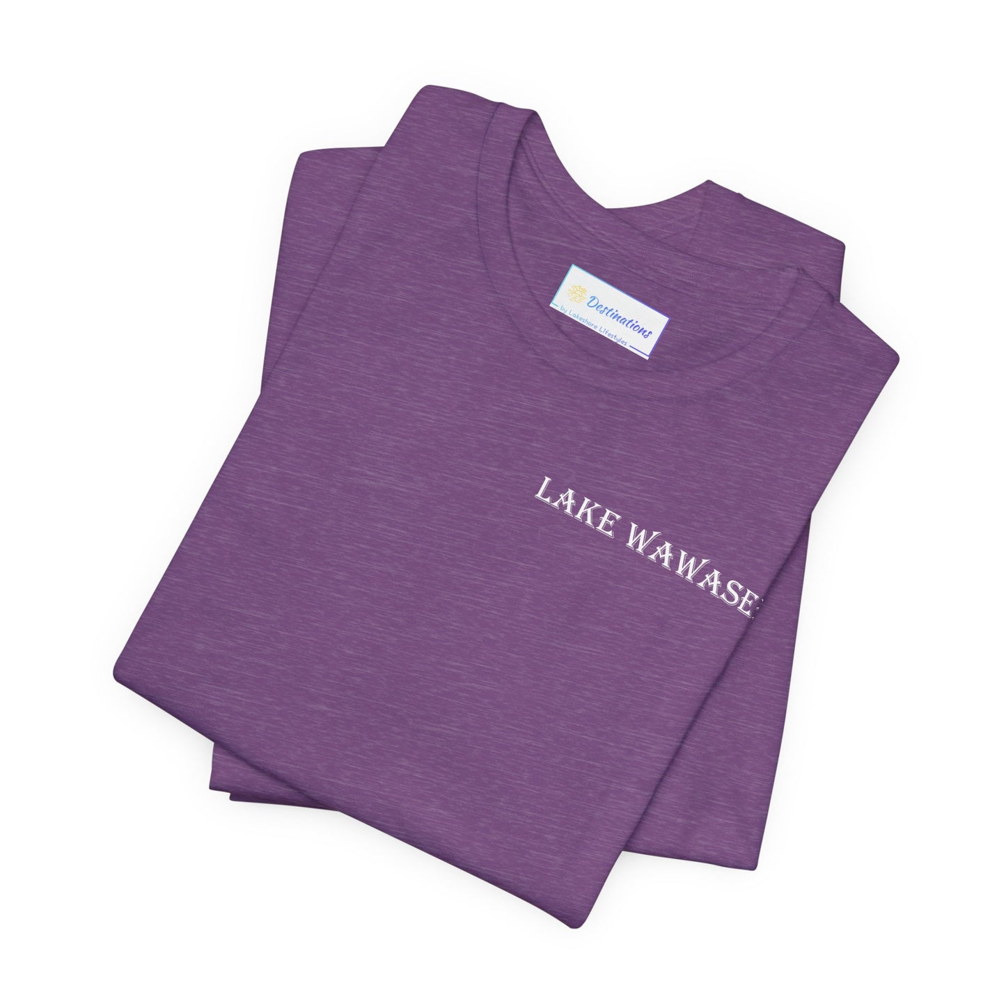 Latitudes Lake Wawasee Unisex Jersey Short Sleeve Tee