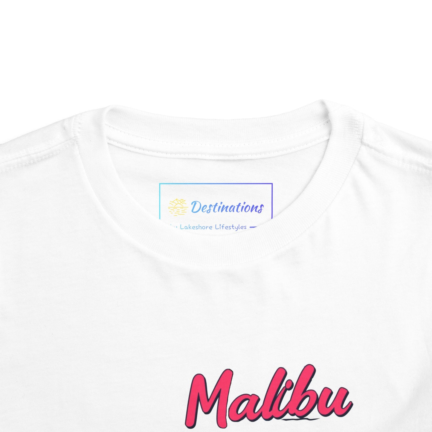 Retro Malibu Unisex Toddler Short Sleeve Tee