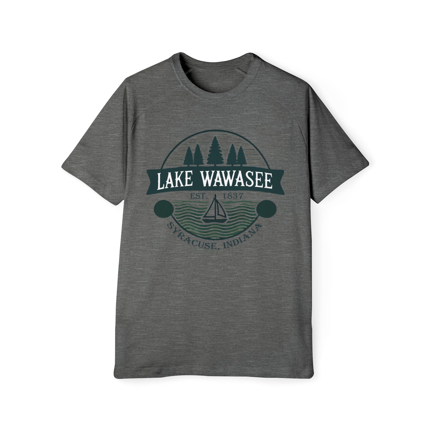 Vintage Lake Wawasee Men's Raglan T-Shirt