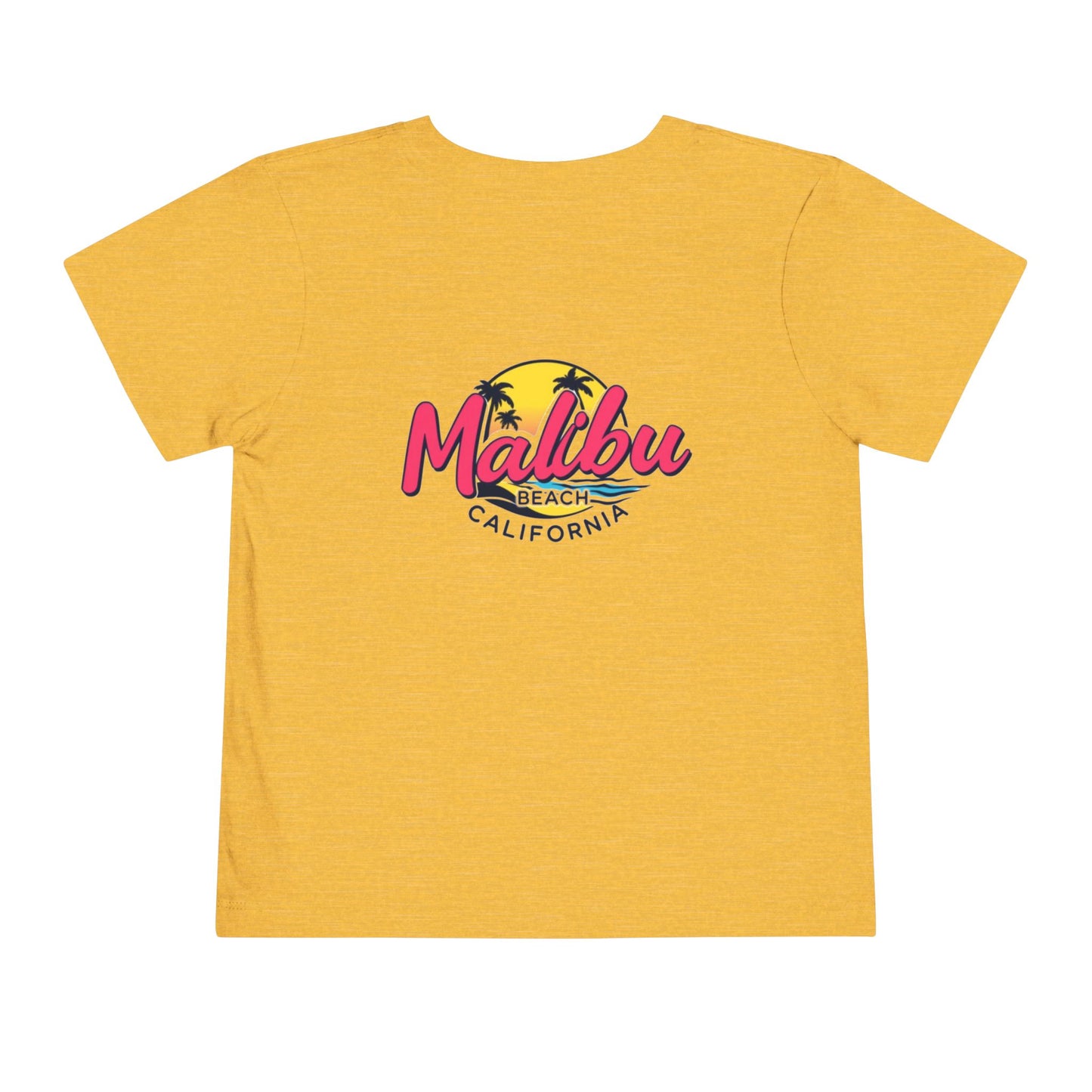 Retro Malibu Unisex Toddler Short Sleeve Tee