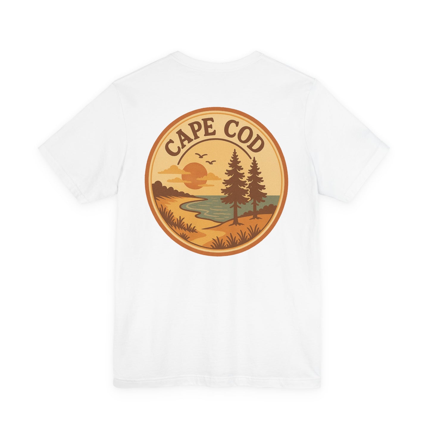 Rustic Cape Cod Unisex Jersey Short Sleeve Tee