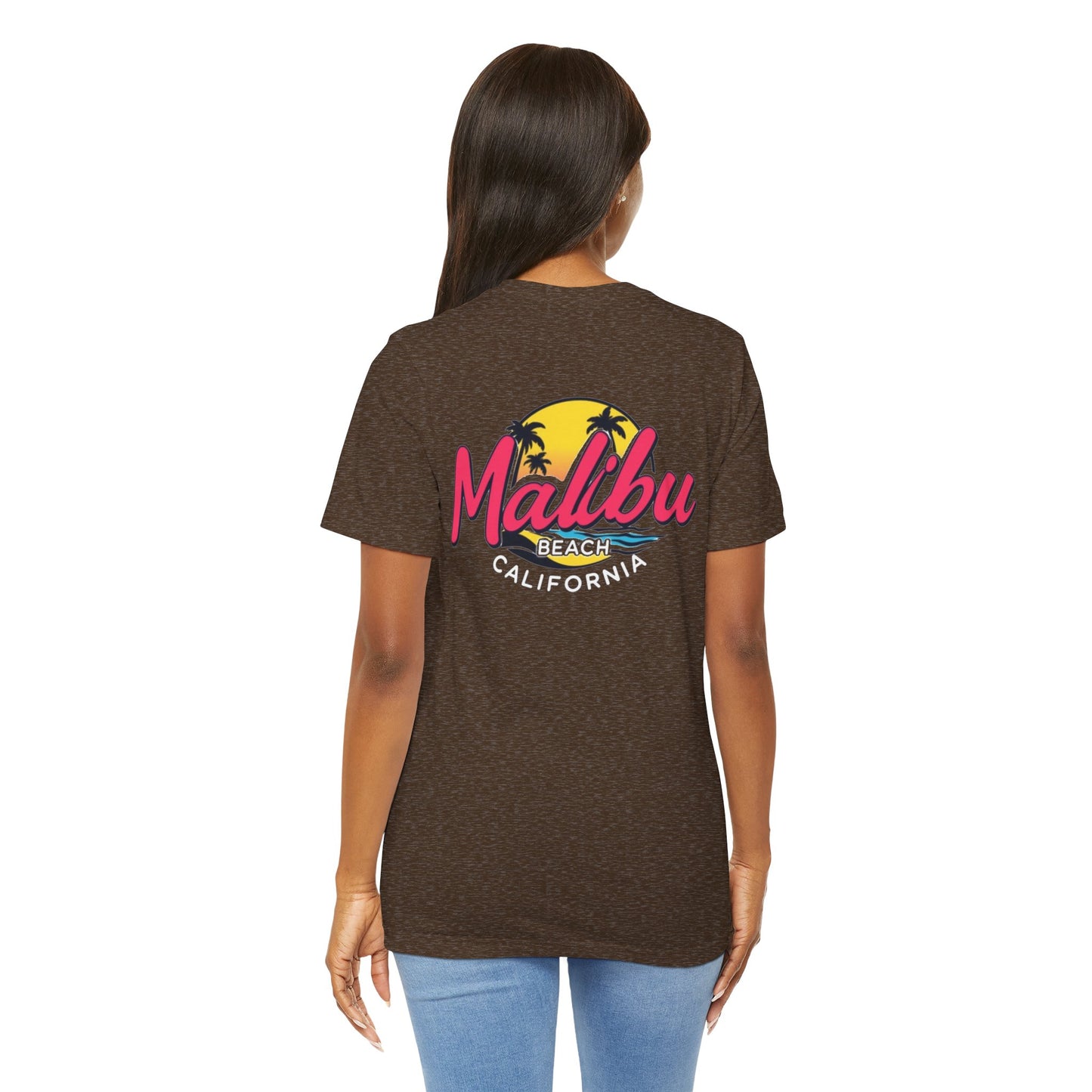 Retro Malibu Unisex Jersey Short Sleeve Tee