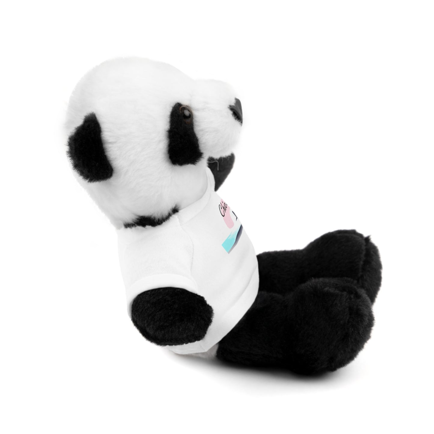 Elegant Chicago Skyline Stuffed Animals with Tee