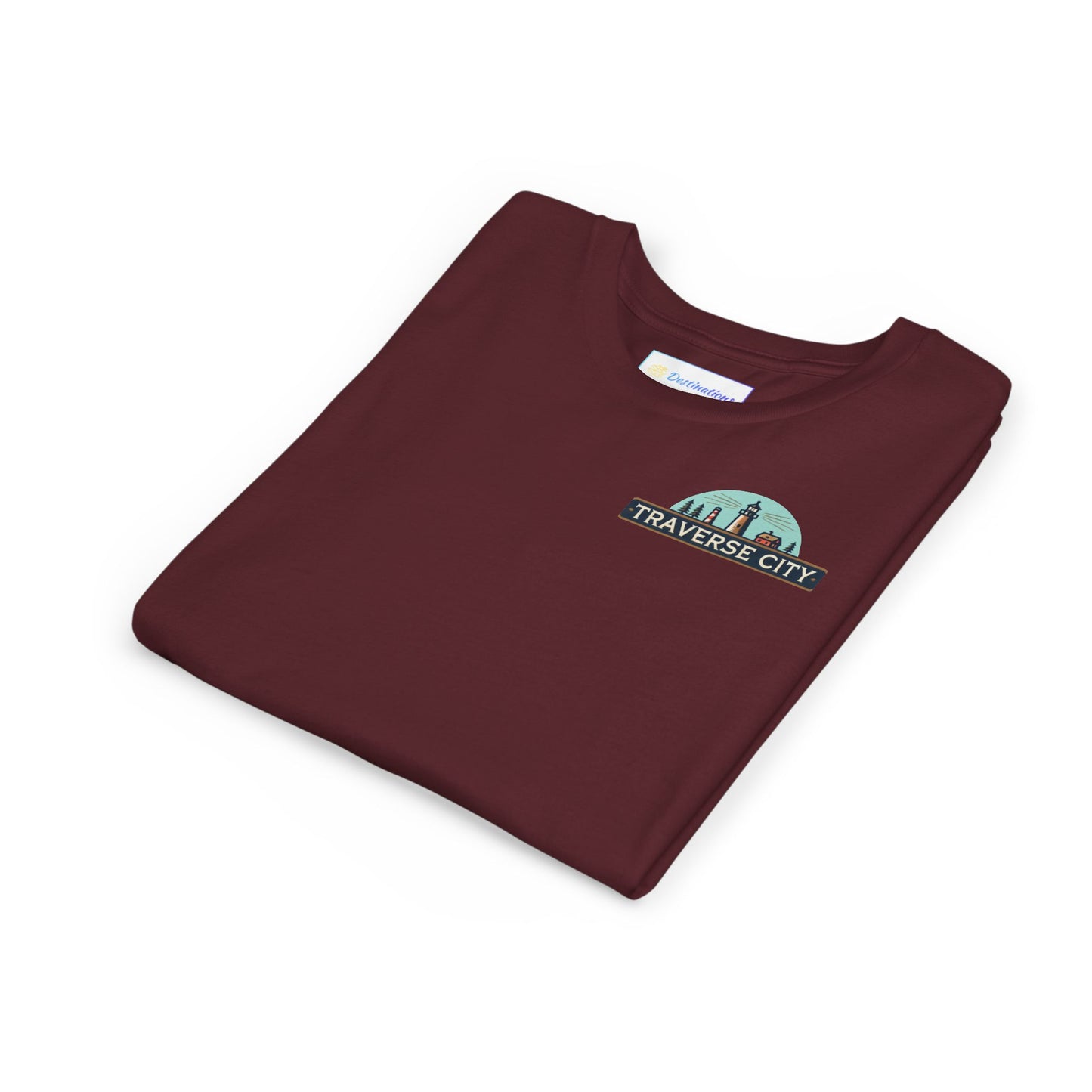 Vintage Traverse City Unisex Youth Short Sleeve Tee