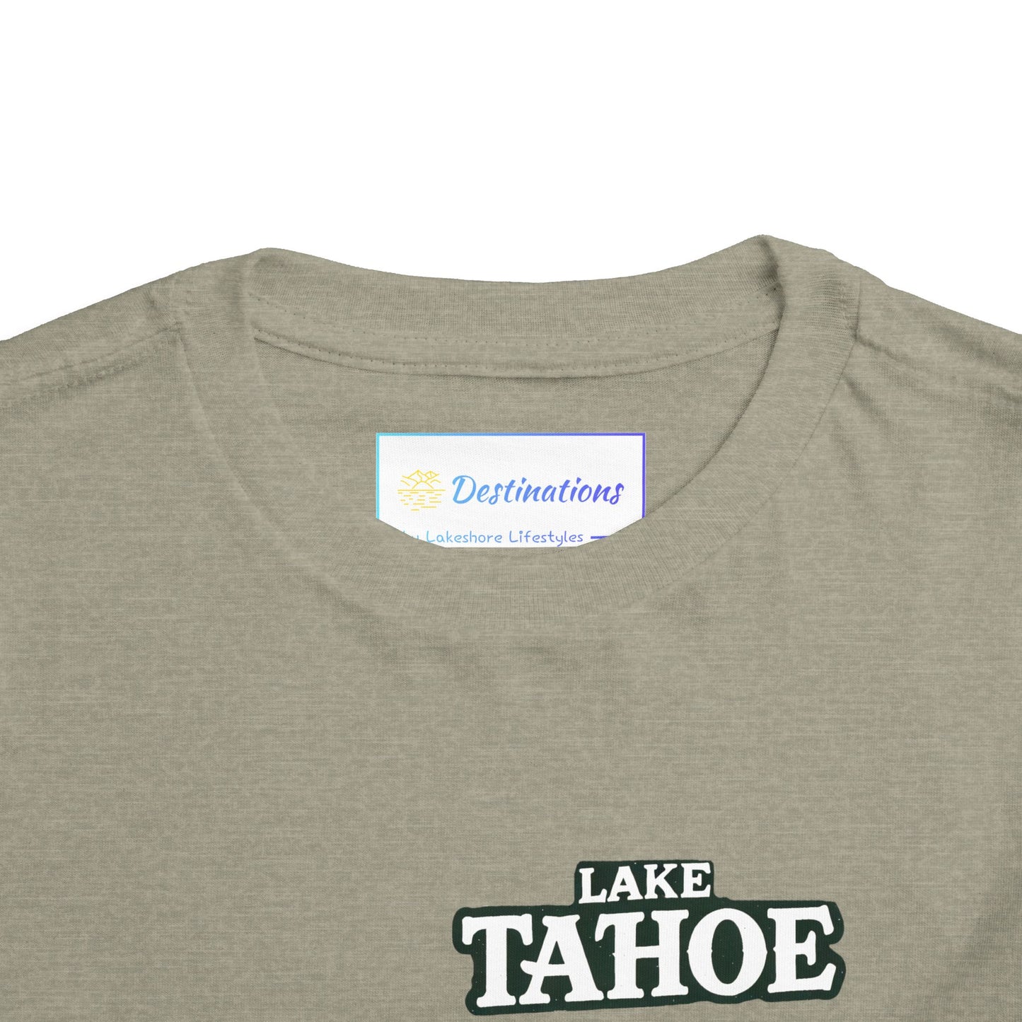 Vintage Lake Tahoe Unisex Toddler Short Sleeve Tee