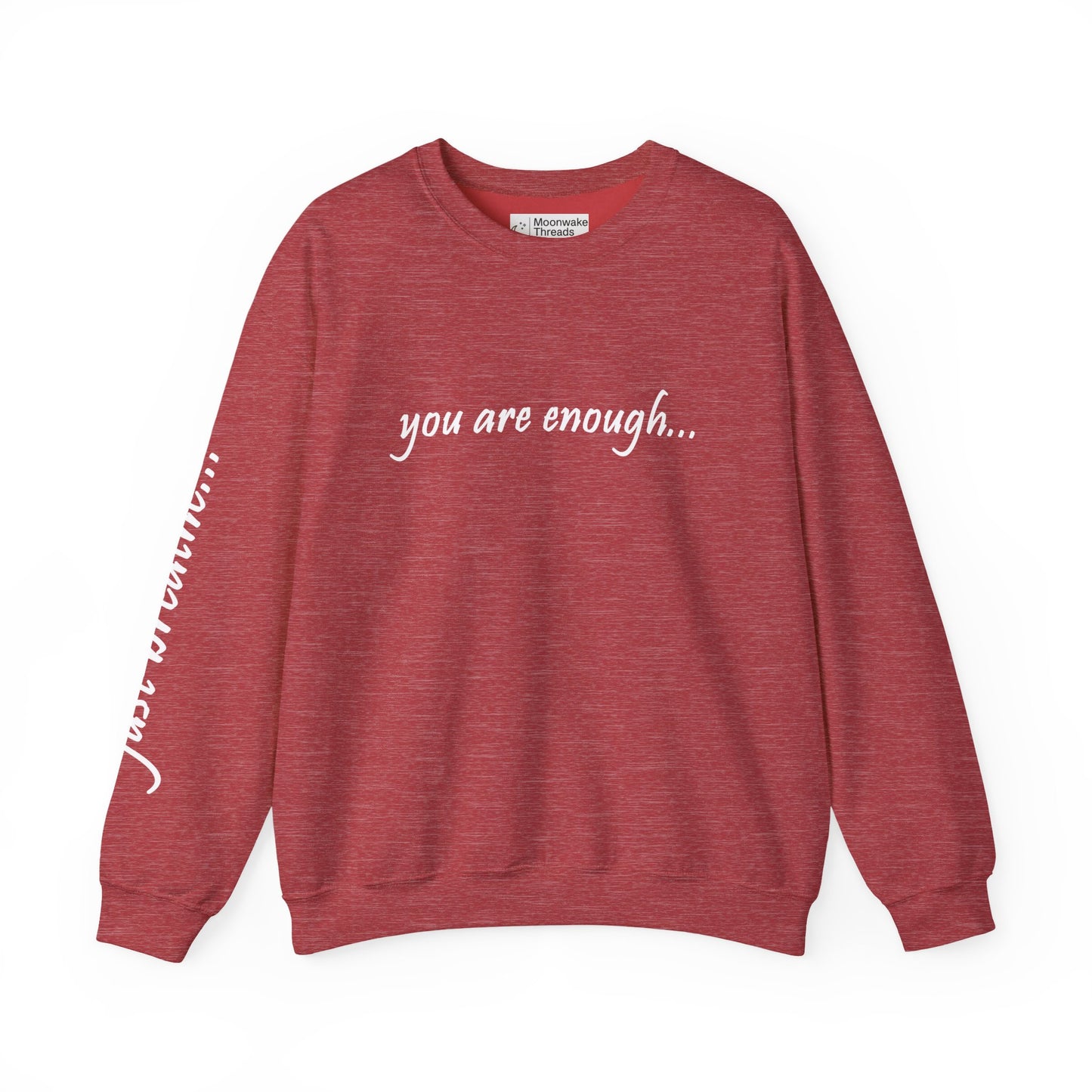You Are Enough - Mental Health Awareness Heavy Blend Crewneck Sweatshirt