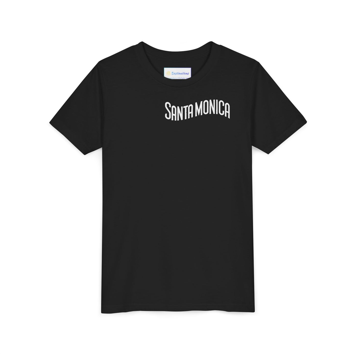 Vibrant Santa Monica Youth Short Sleeve Tee