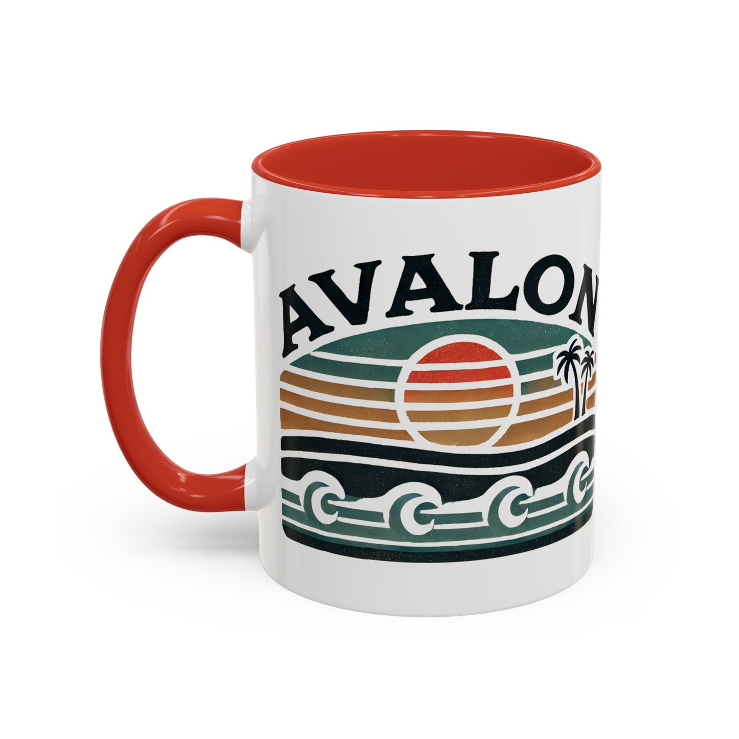 Retro Avalon Accent Coffee Mug