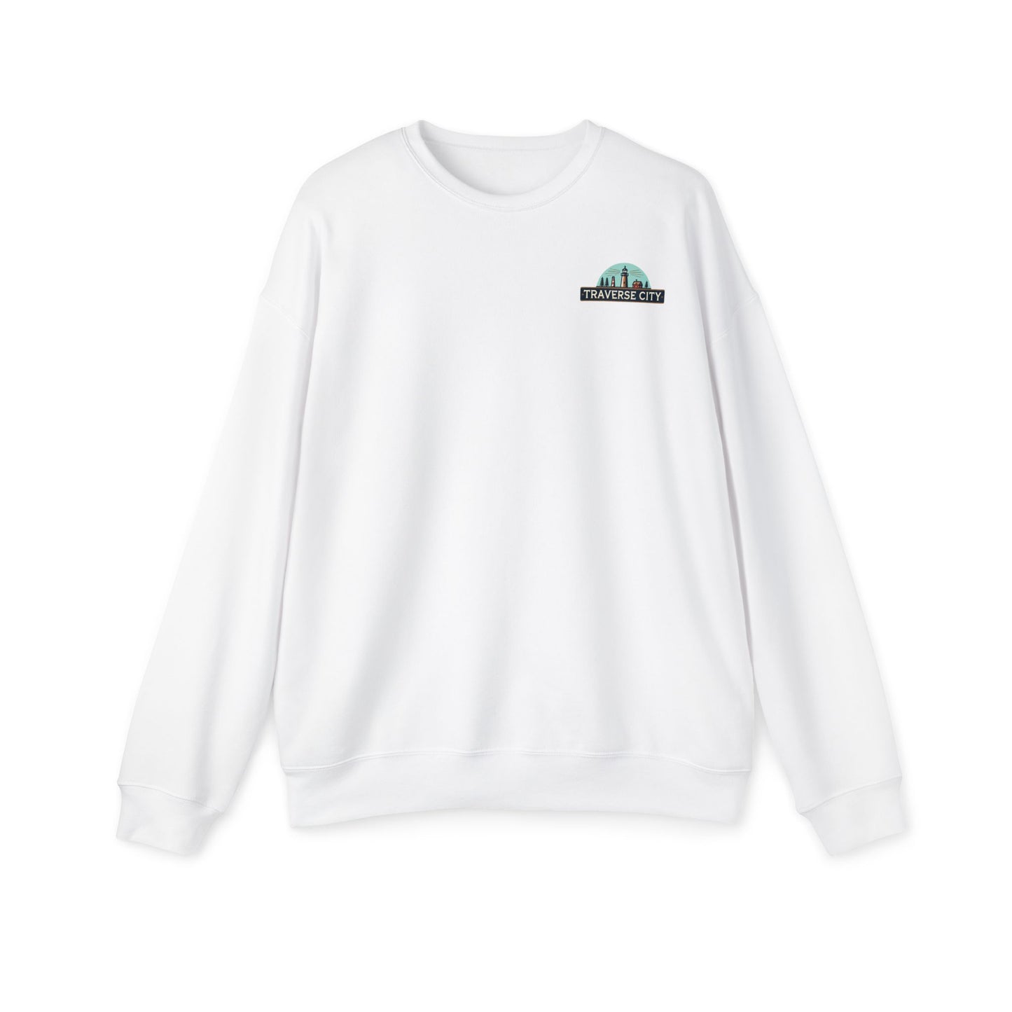 Vintage Traverse City Unisex Drop Shoulder Sweatshirt