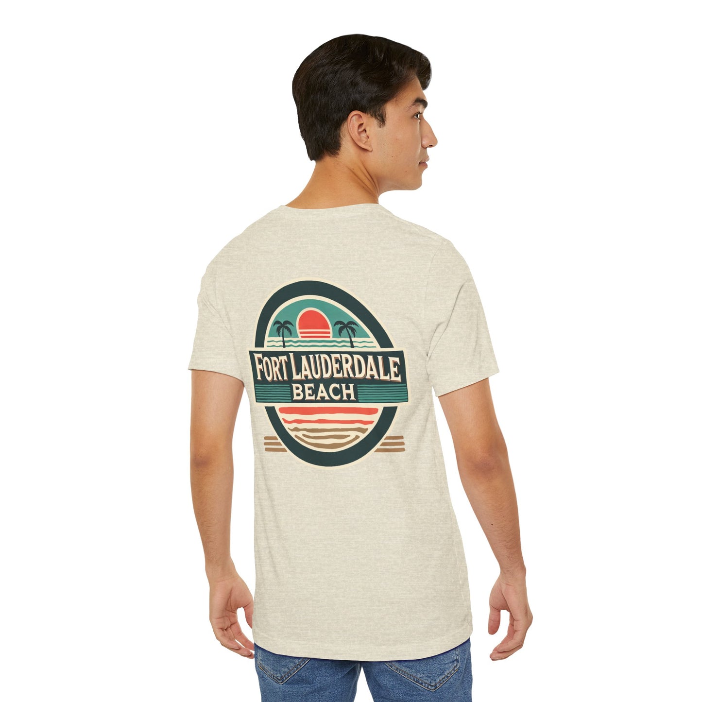 Vintage Fort Lauderdale Unisex Jersey Short Sleeve Tee