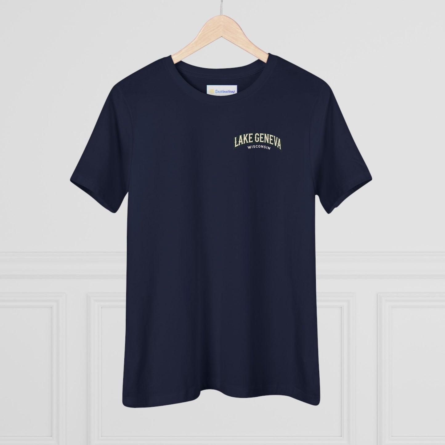 Vintage Lake Geneva Women's Cotton Tee