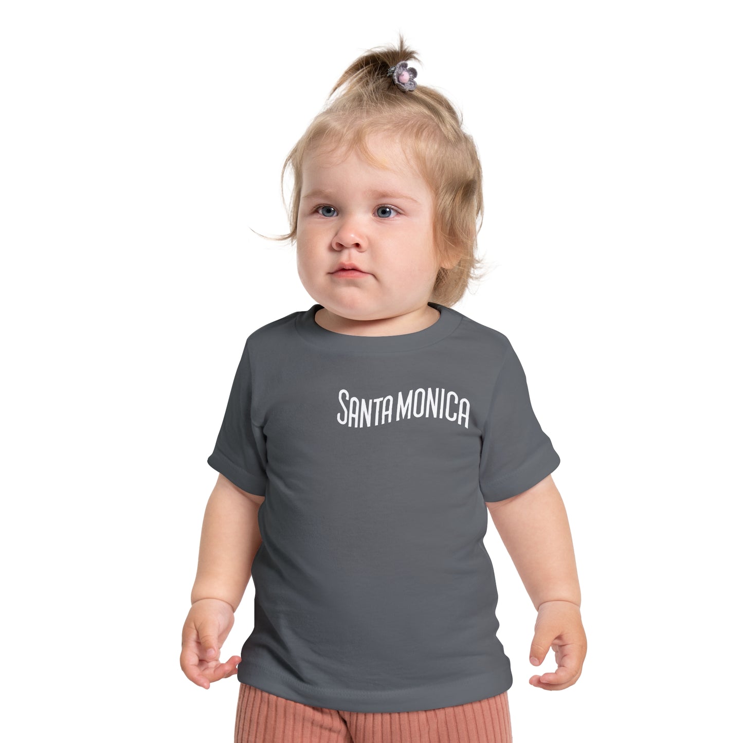 Vibrant Santa Monica Unisex Baby Short Sleeve T-Shirt