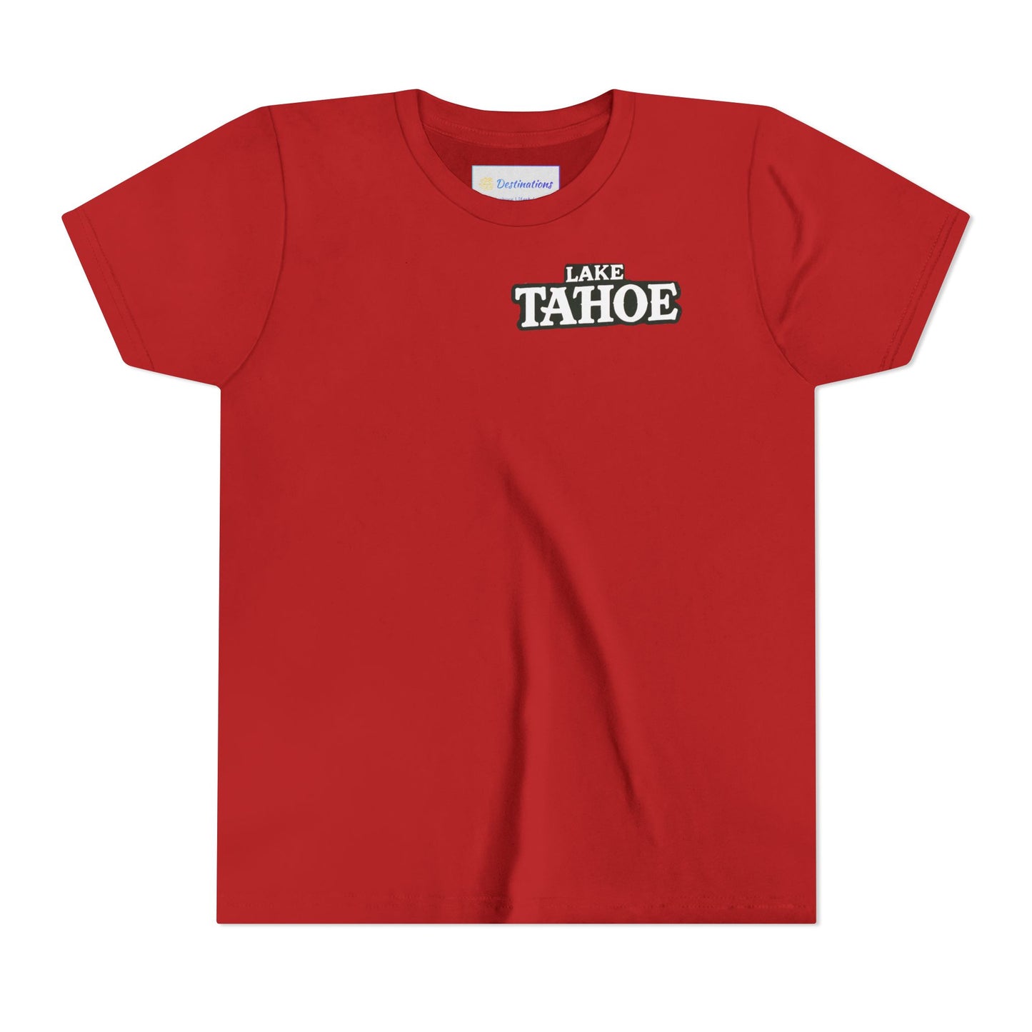 Vintage Lake Tahoe Unisex Youth Short Sleeve Tee