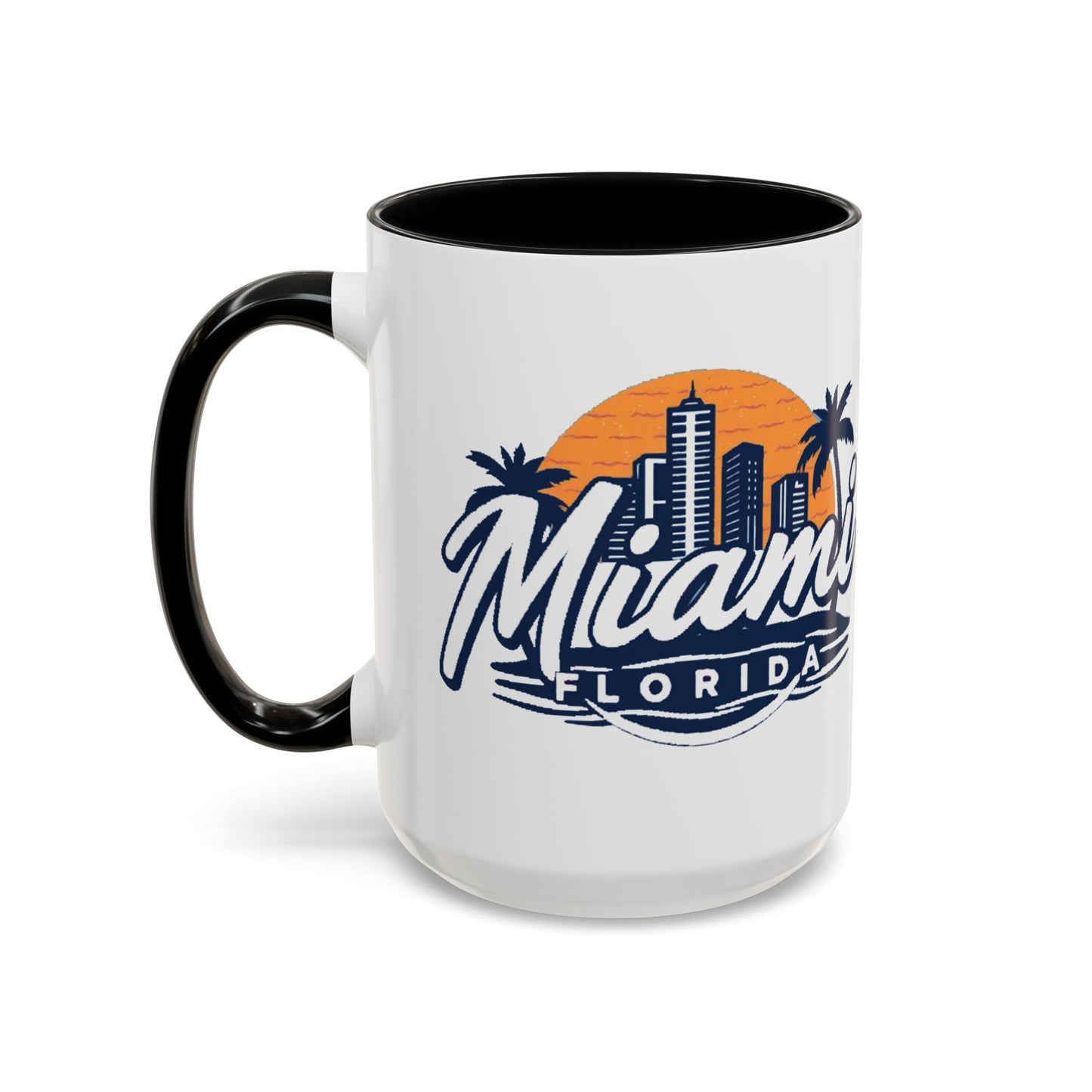 Retro Miami Accent Coffee Mug