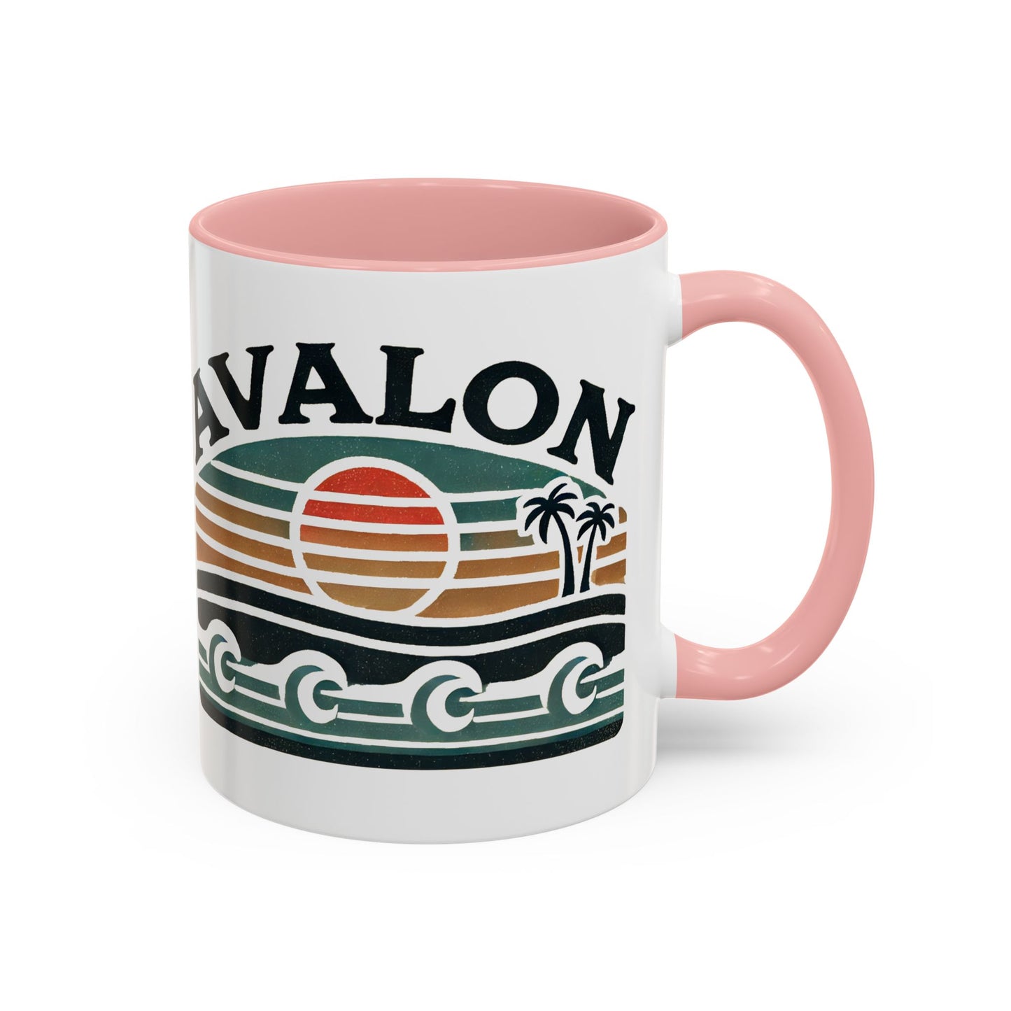 Retro Avalon Accent Coffee Mug