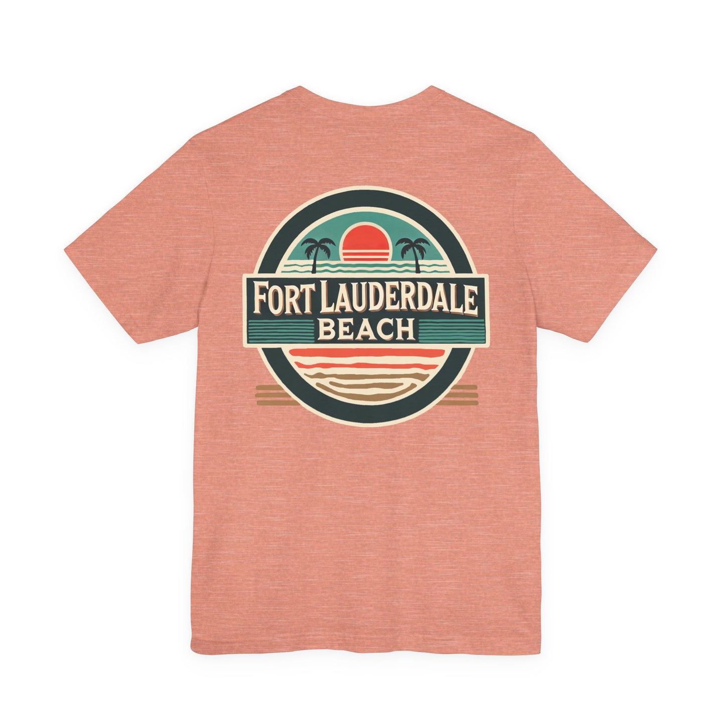 Vintage Fort Lauderdale Unisex Jersey Short Sleeve Tee