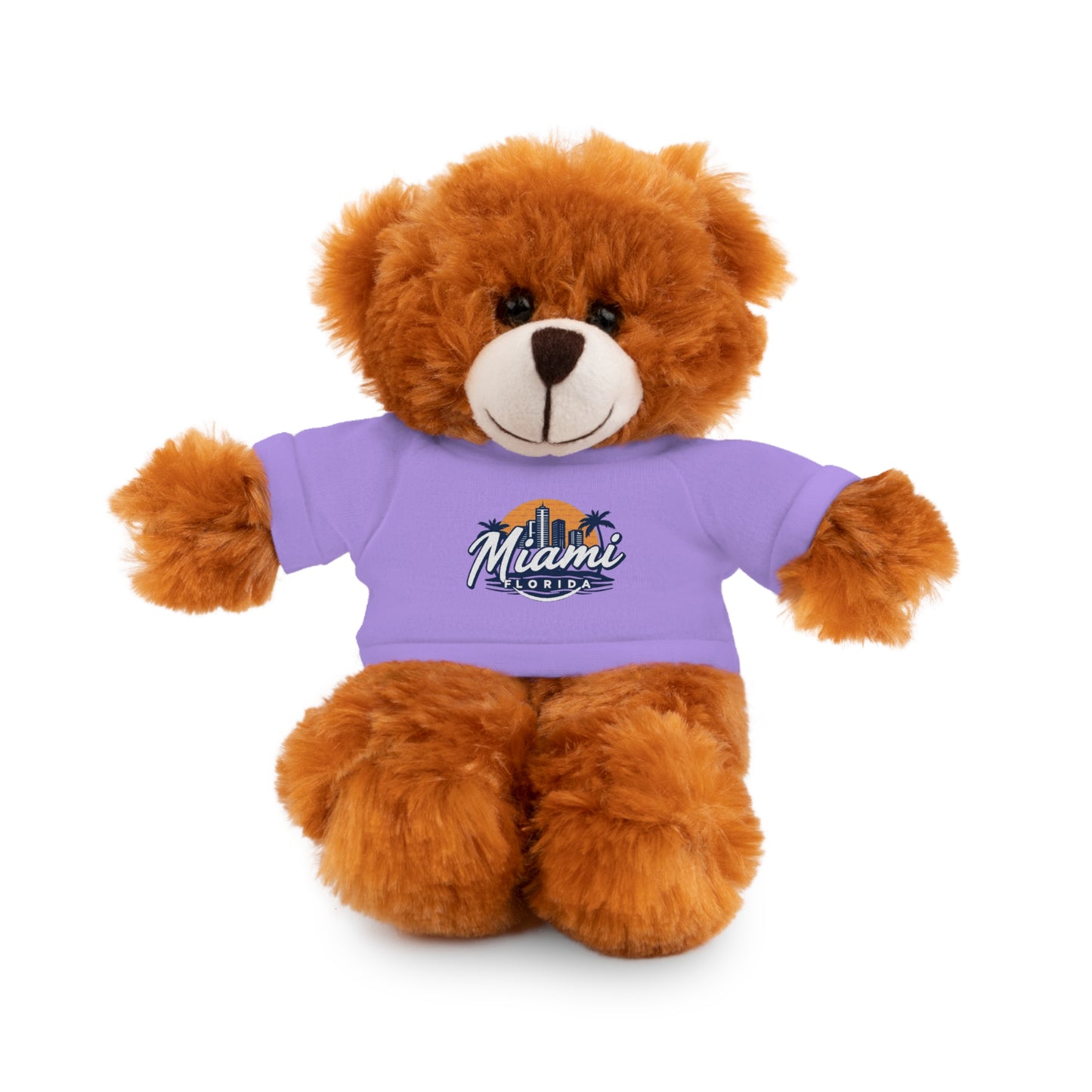 Retro Miami Stuffed Animals with Tee