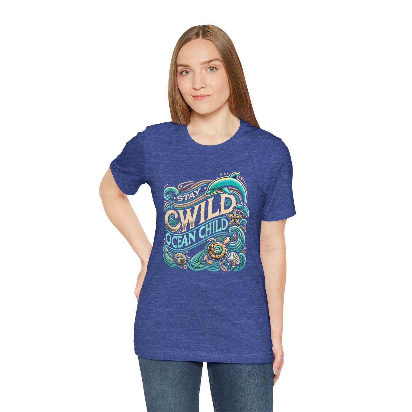 Stay Wild, Ocean Child Short Sleeve Tee