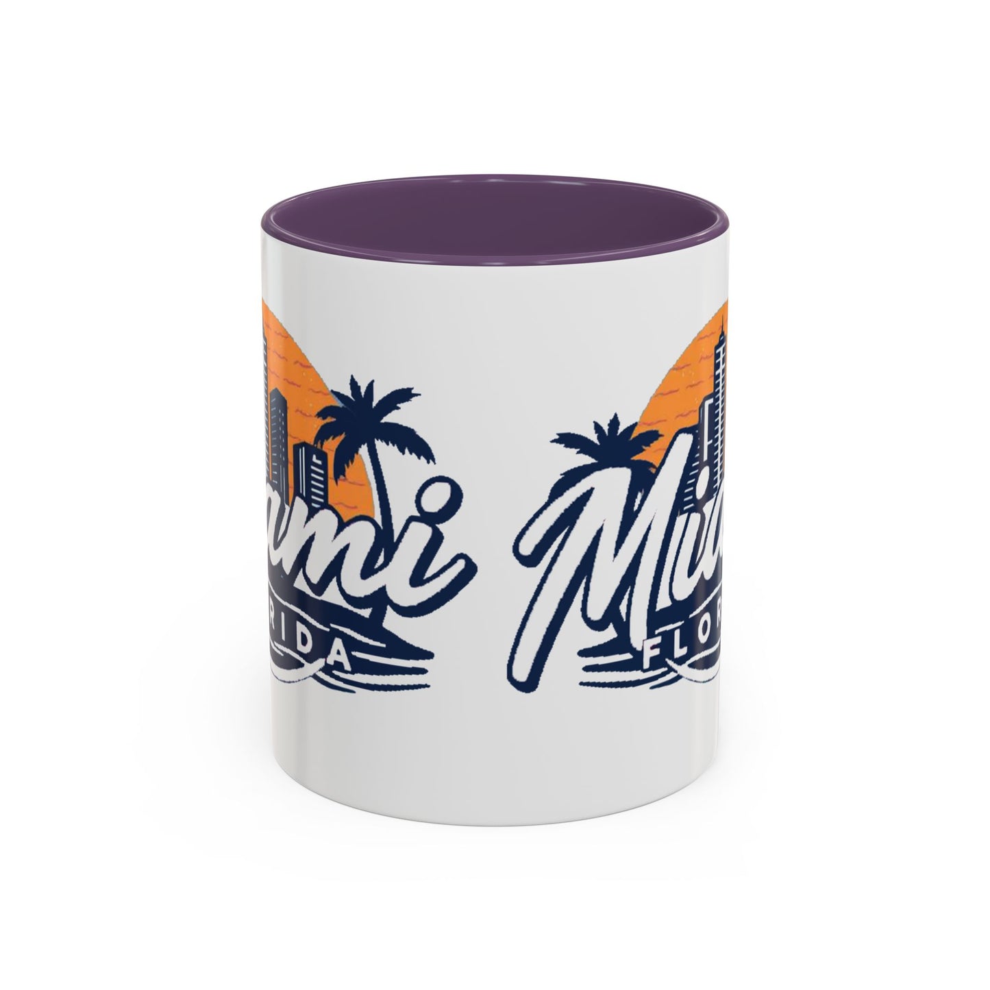 Retro Miami Accent Coffee Mug