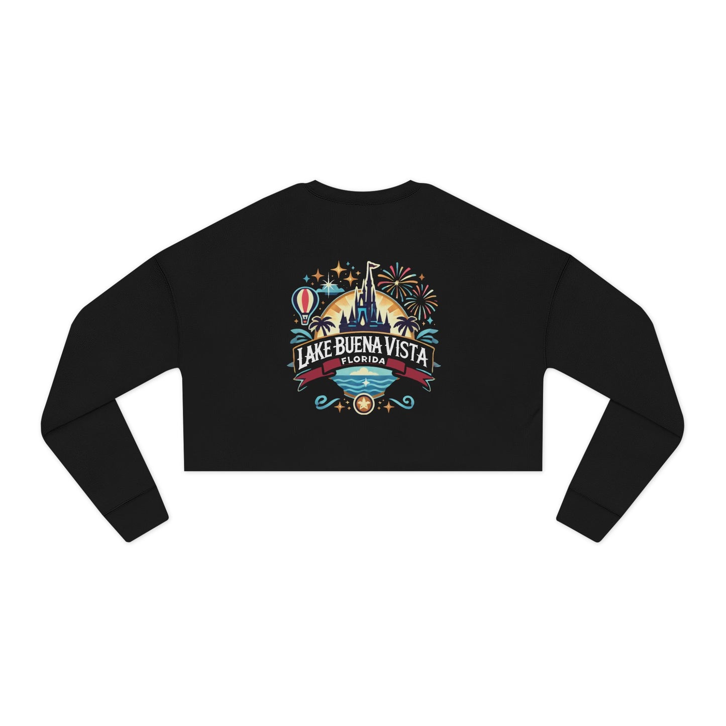 Adventurous Lake Buena Vista Women's Cropped Sweatshirt