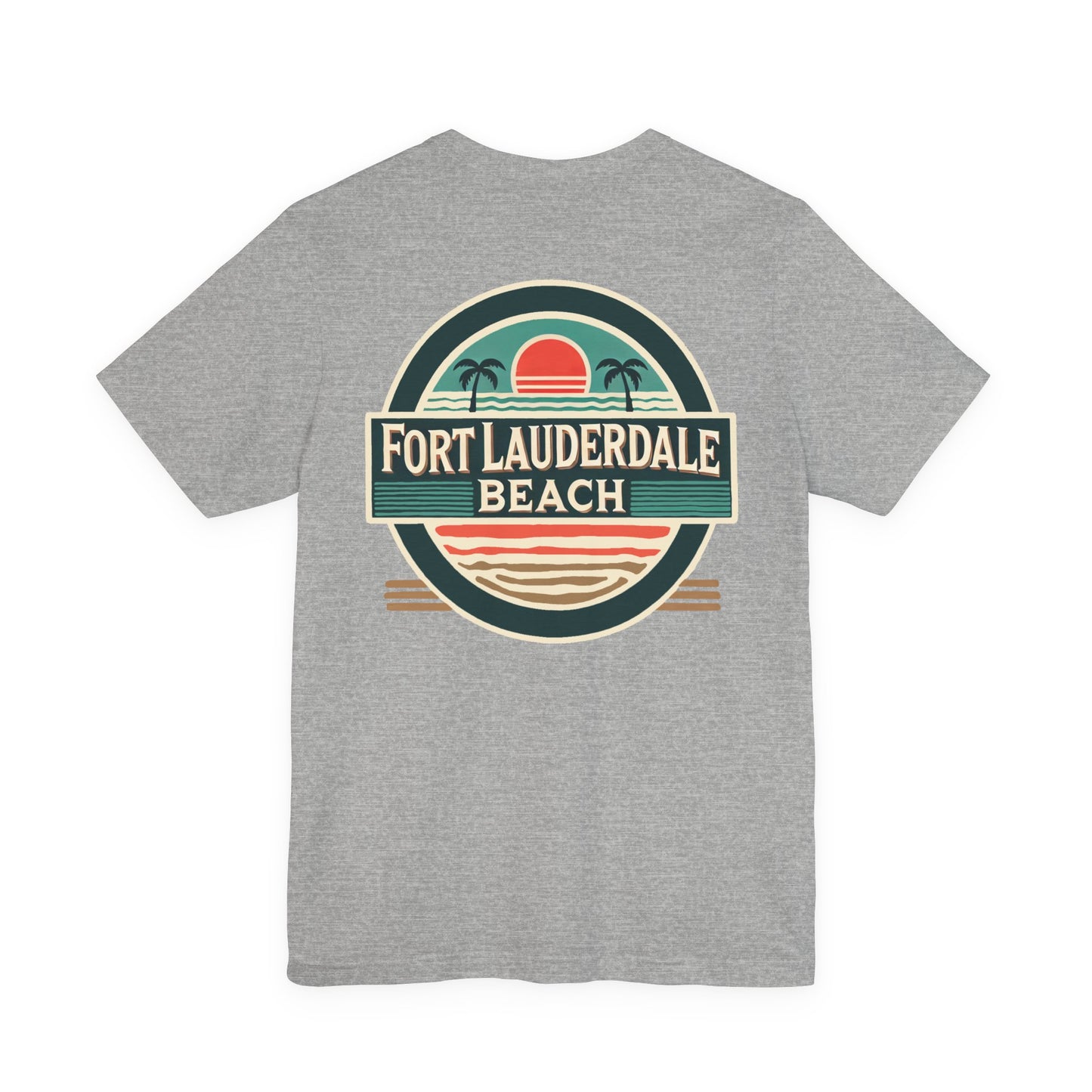 Vintage Fort Lauderdale Unisex Jersey Short Sleeve Tee