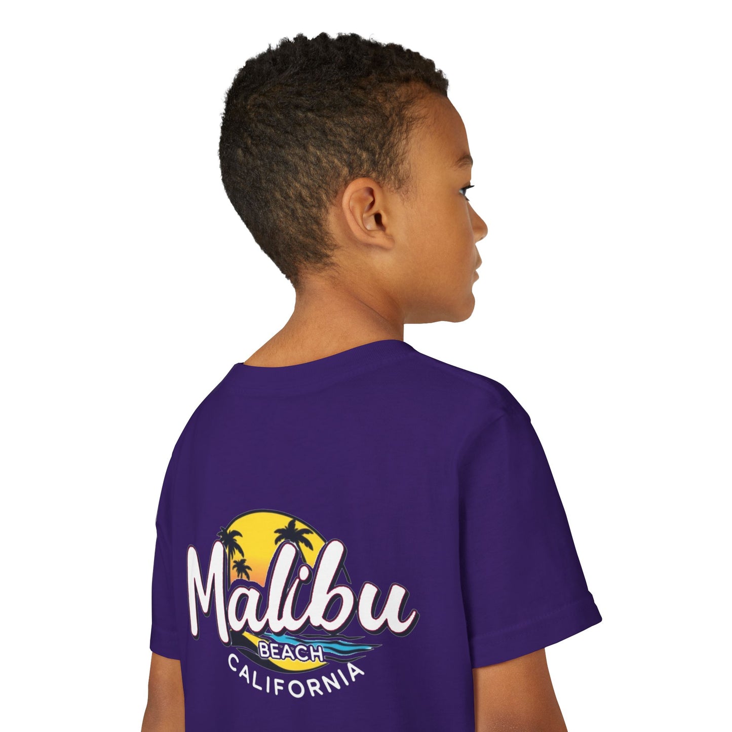 Retro Malibu Unisex Youth Short Sleeve Tee