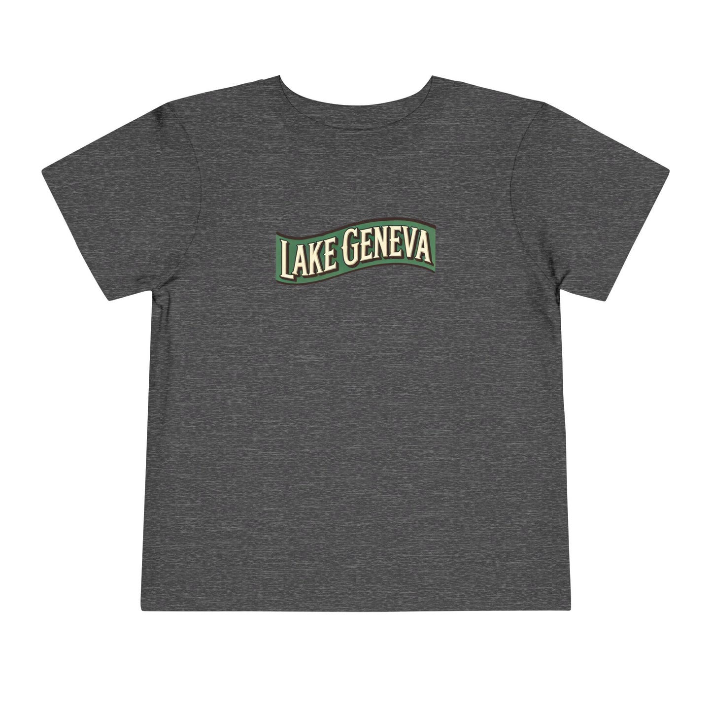 Retro Lake Geneva Unisex Toddler Short Sleeve Tee