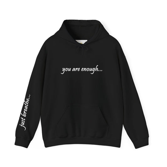 You Are Enough - Mental Health Awareness Cotton Hoodie