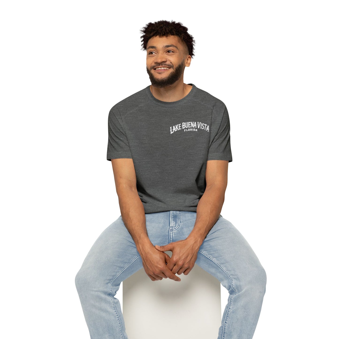 Adventurous Lake Buena Vista Men's Raglan T-Shirt