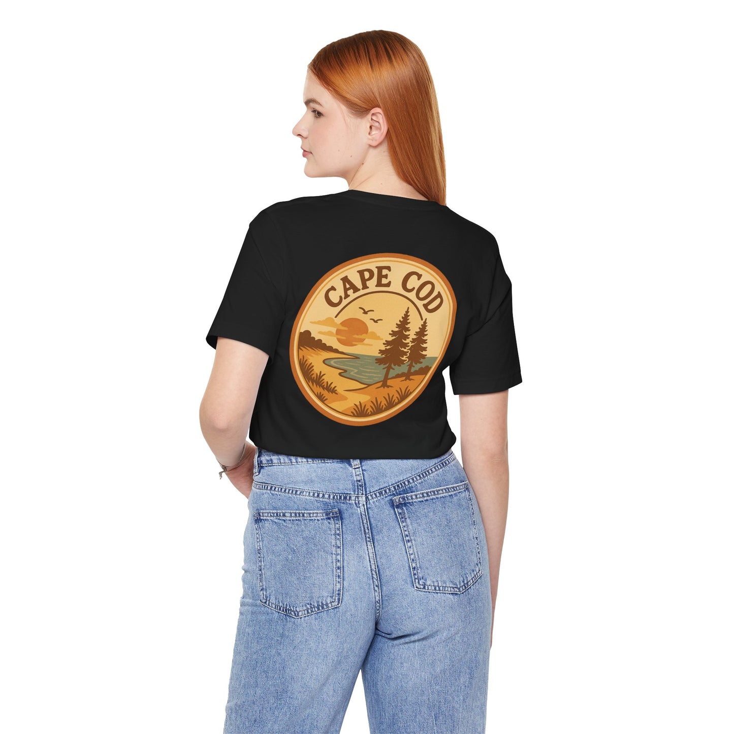 Rustic Cape Cod Unisex Jersey Short Sleeve Tee