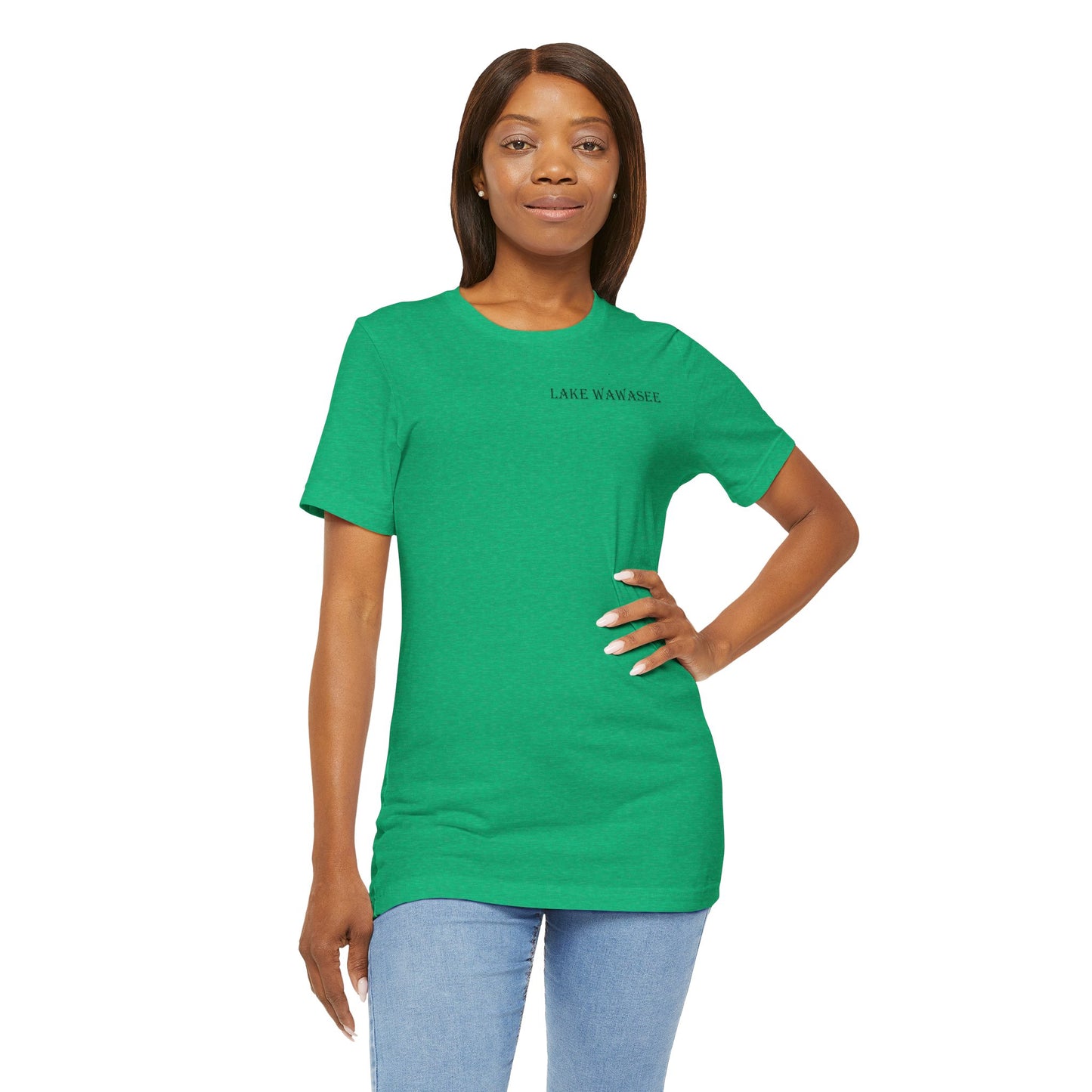 Latitudes Lake Wawasee Unisex Jersey Short Sleeve Tee