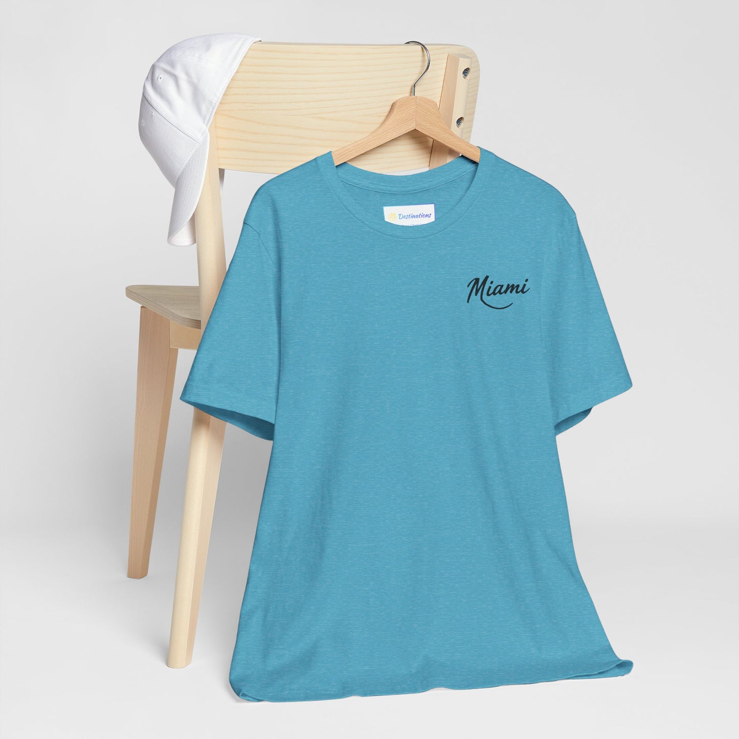 Retro Miami Unisex Jersey Short Sleeve Tee