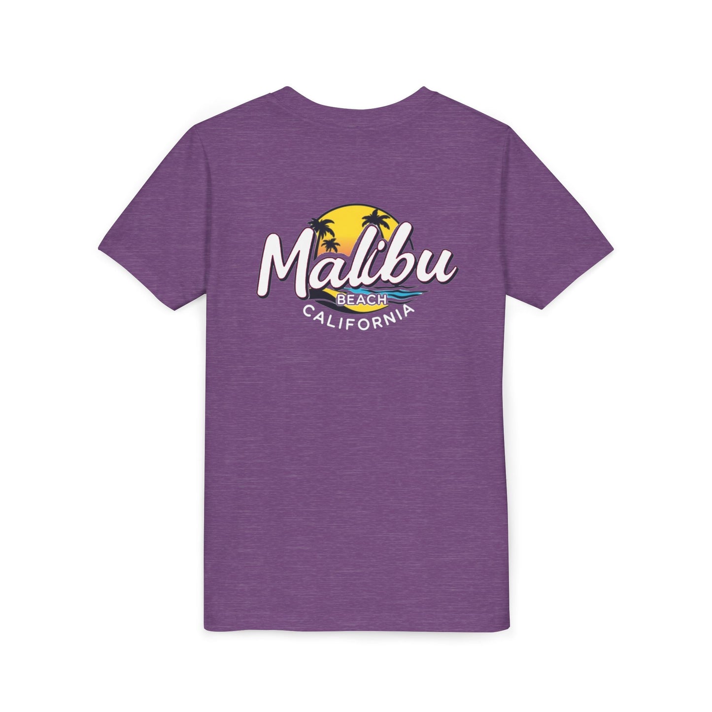 Retro Malibu Unisex Youth Short Sleeve Tee