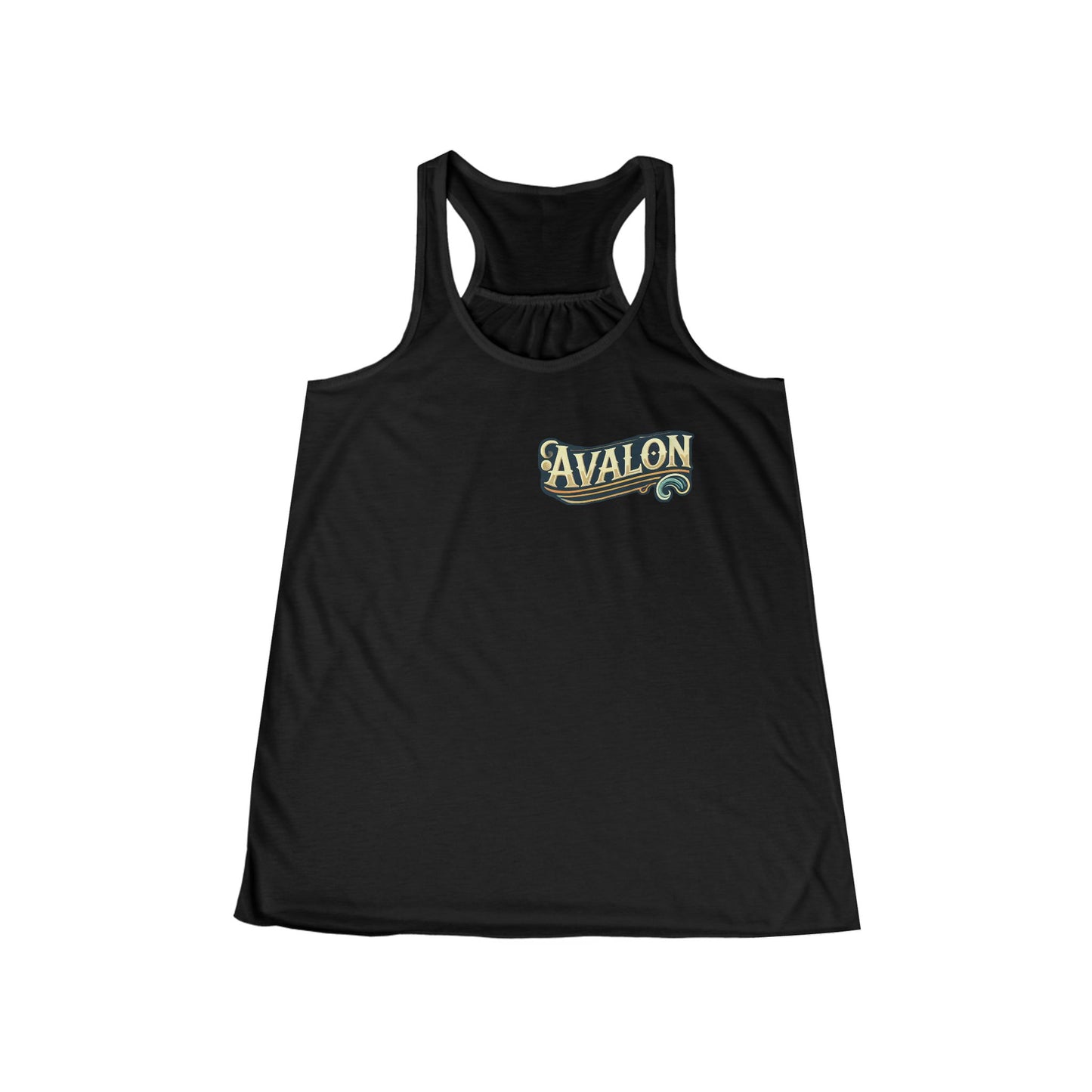 Elegant Avalon Women's Flowy Racerback Tank