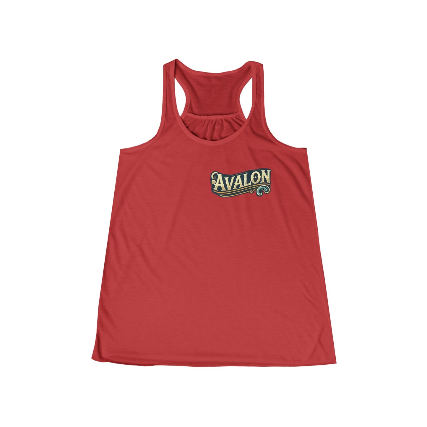 Elegant Avalon Women's Flowy Racerback Tank