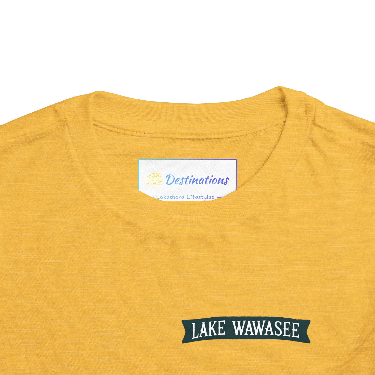 Vintage Lake Wawasee Unisex Toddler Short Sleeve Tee