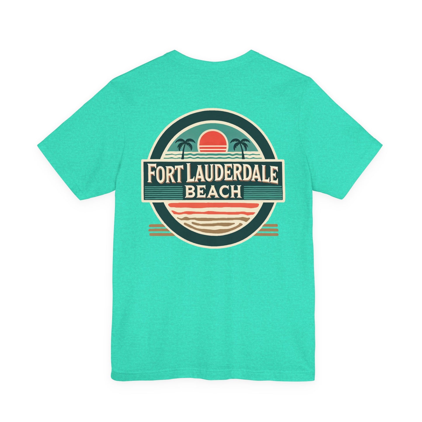 Vintage Fort Lauderdale Unisex Jersey Short Sleeve Tee