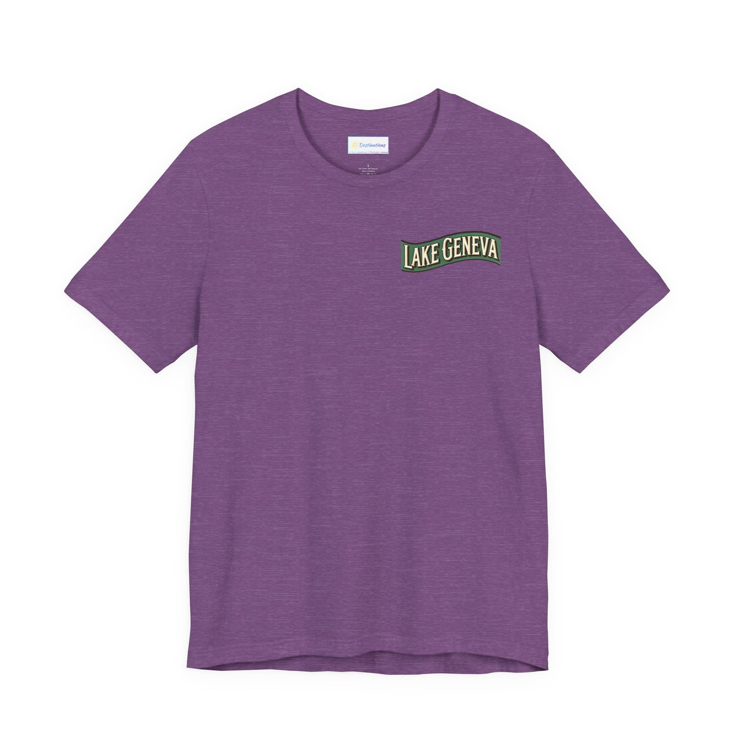 Retro Lake Geneva Unisex Jersey Short Sleeve Tee