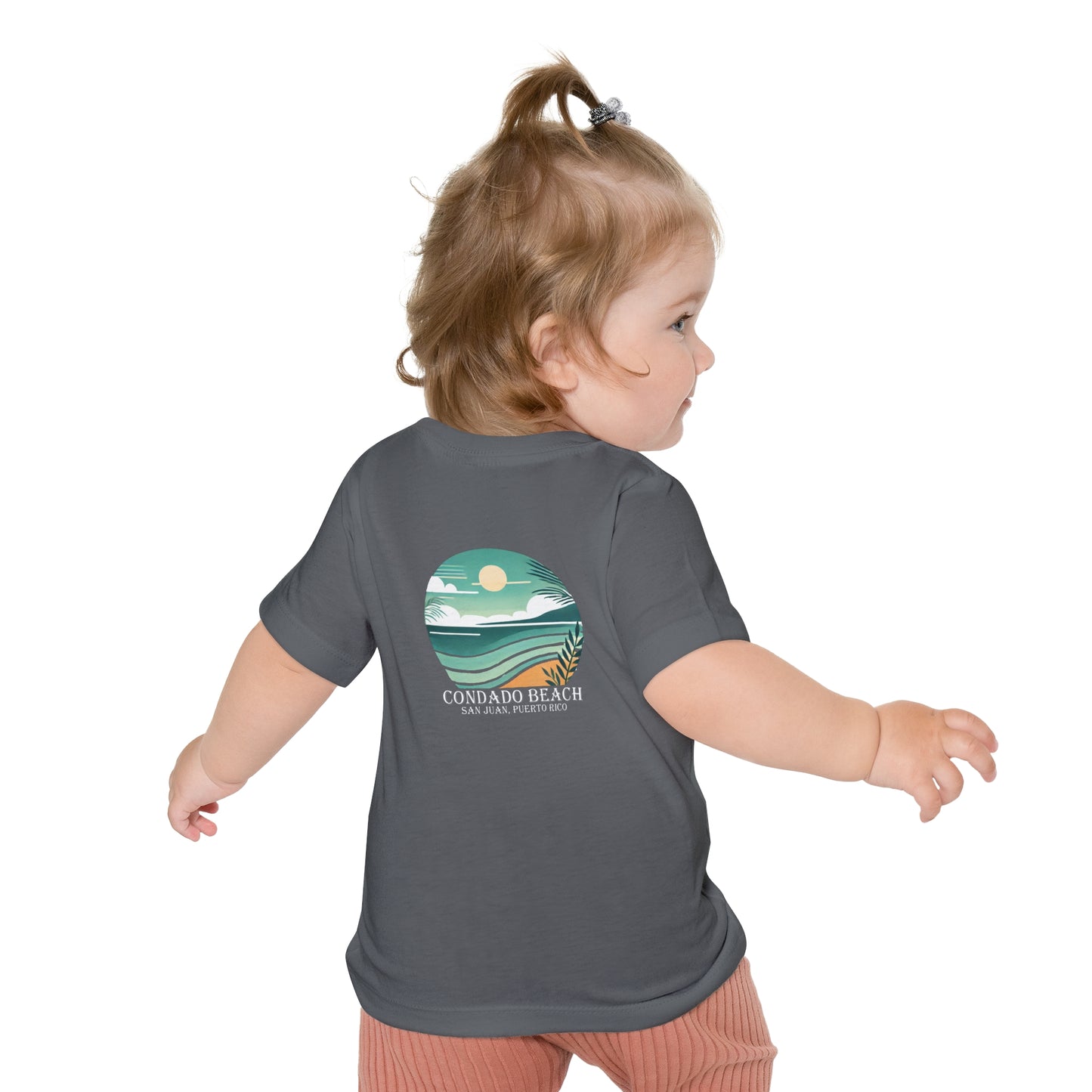 Coastal Vibes Condado Beach Unisex Baby Short Sleeve T-Shirt
