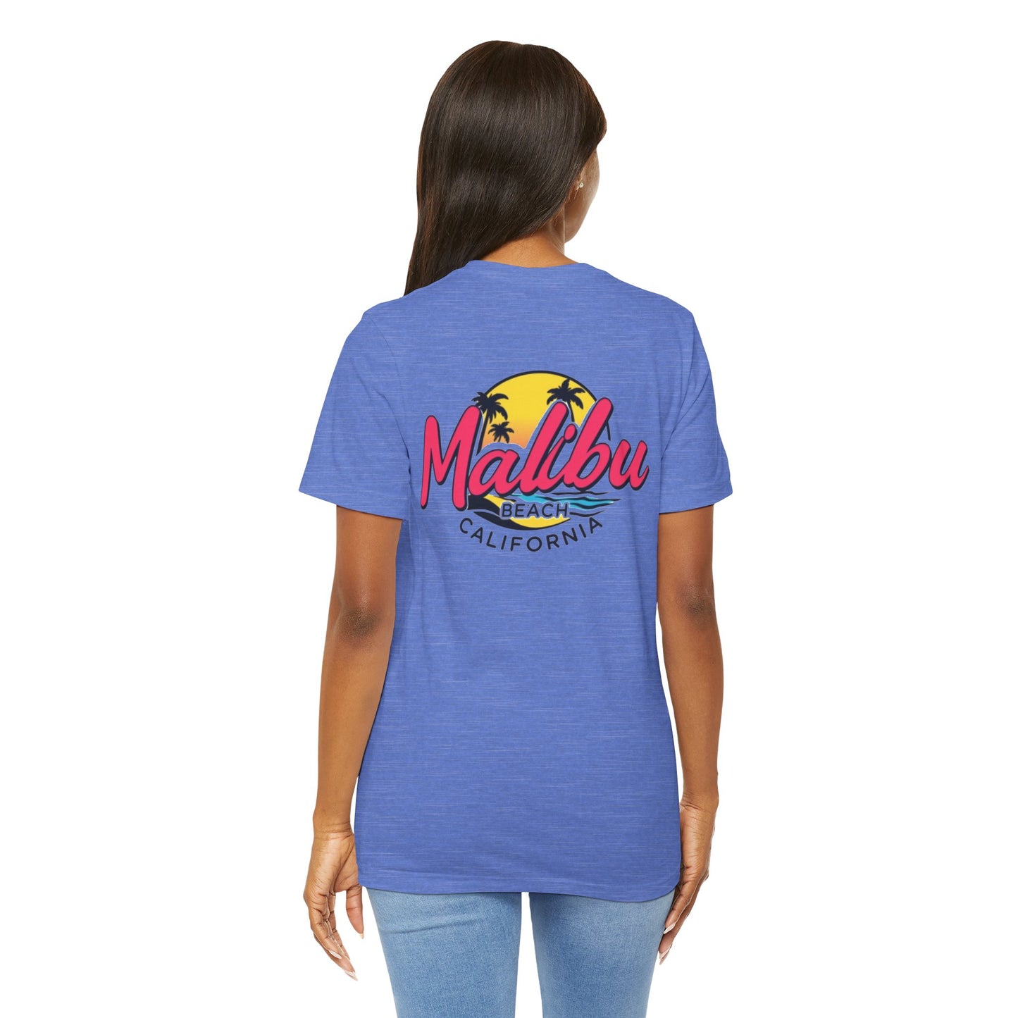 Retro Malibu Unisex Jersey Short Sleeve Tee