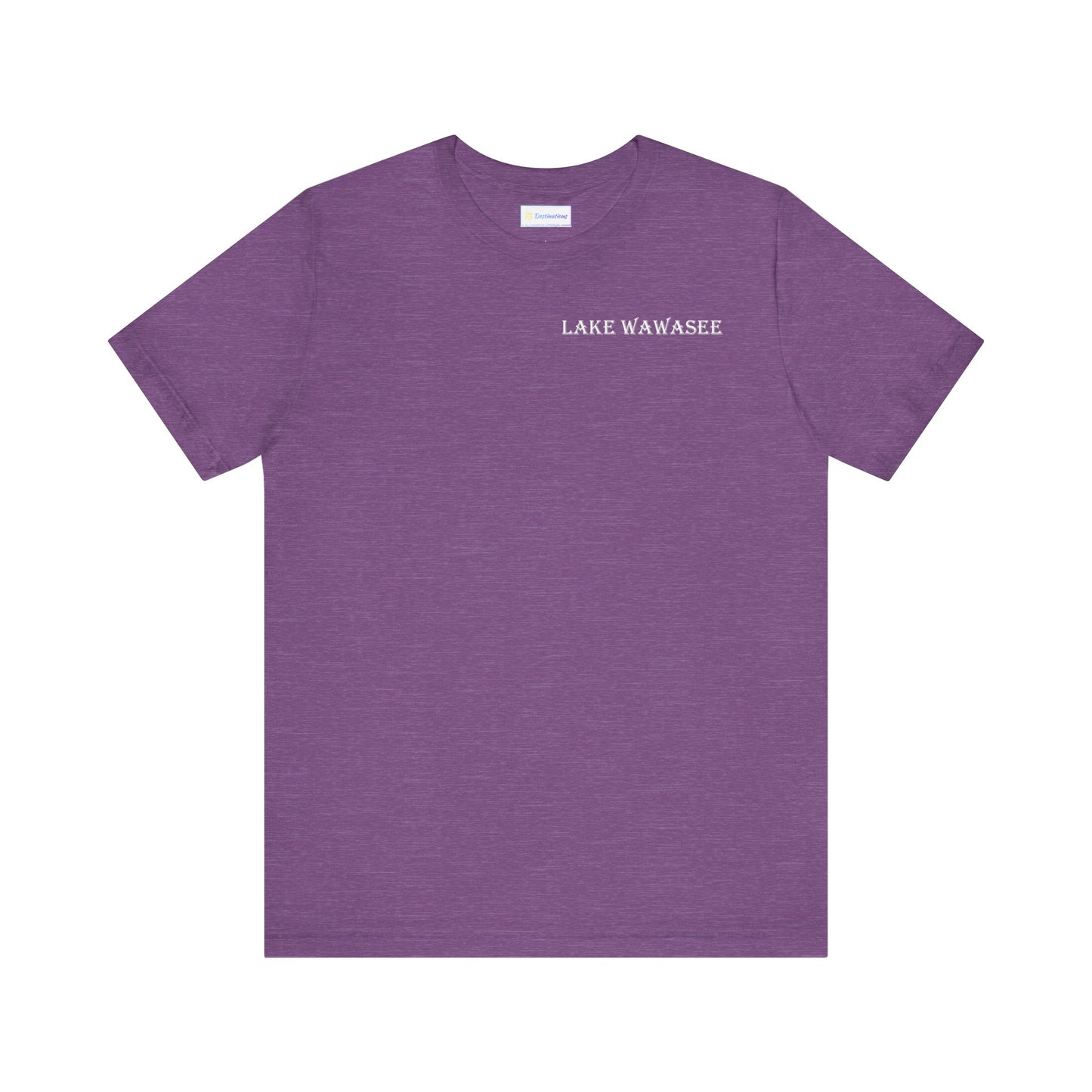 Latitudes Lake Wawasee Unisex Jersey Short Sleeve Tee