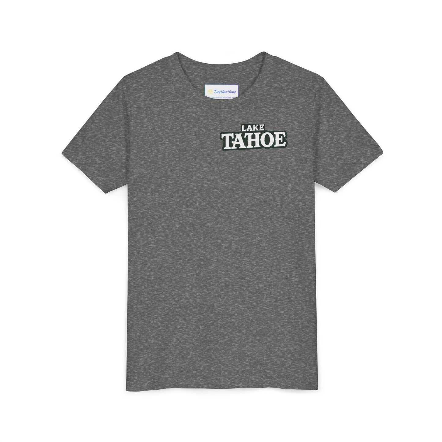 Vintage Lake Tahoe Unisex Youth Short Sleeve Tee