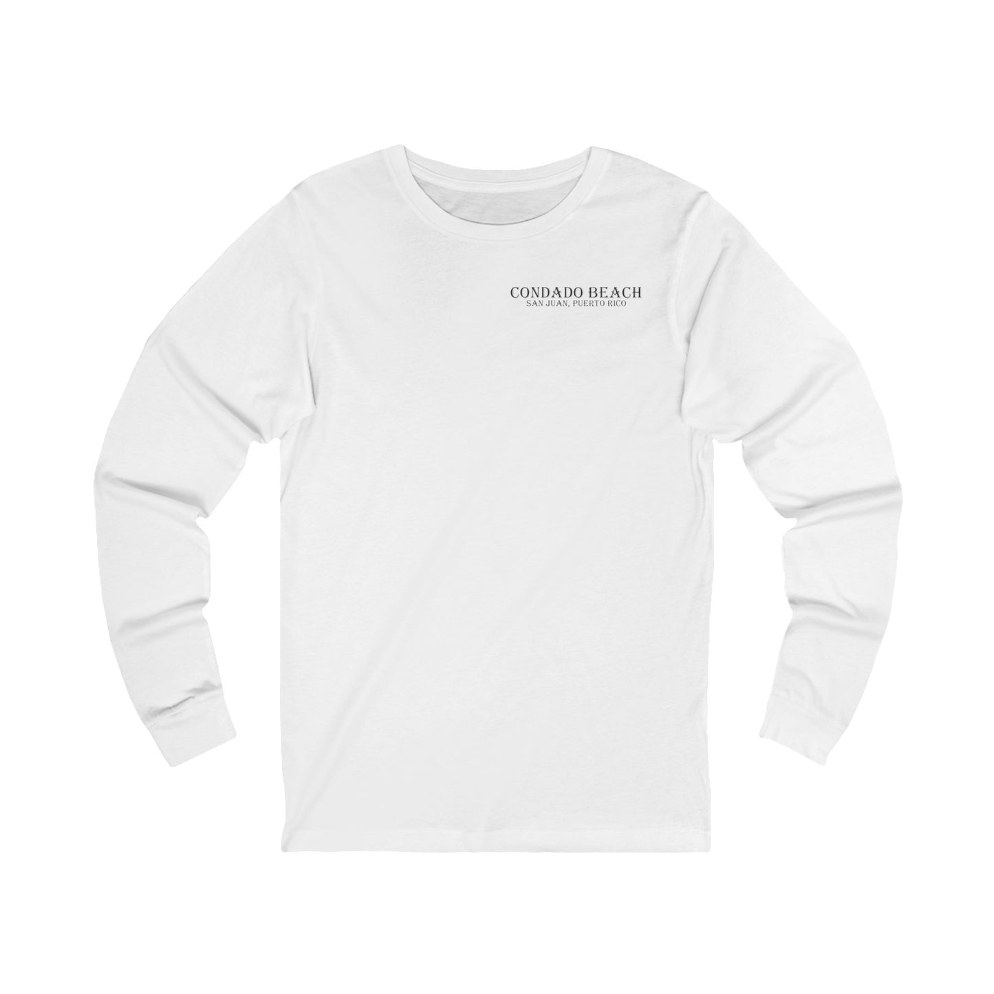 Coastal Vibes Condado Beach Unisex Jersey Long Sleeve Tee