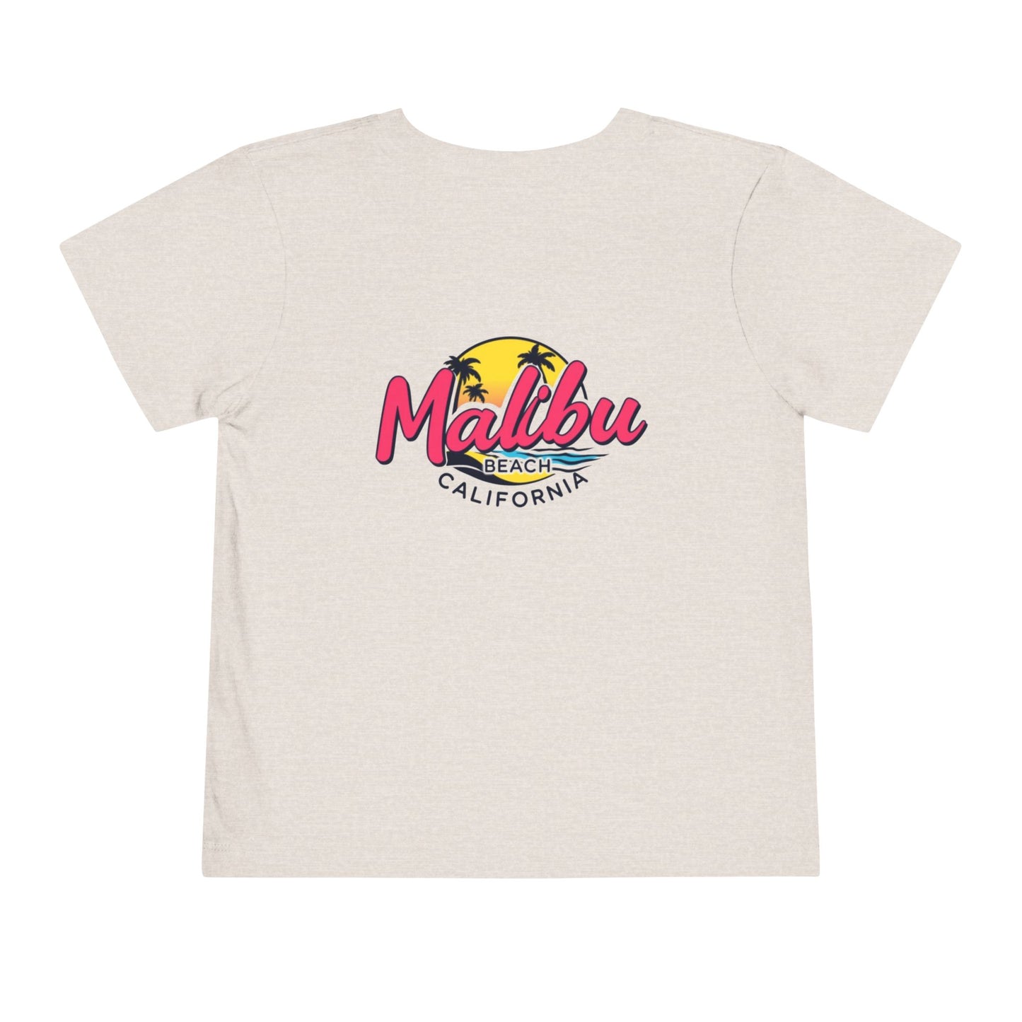 Retro Malibu Unisex Toddler Short Sleeve Tee