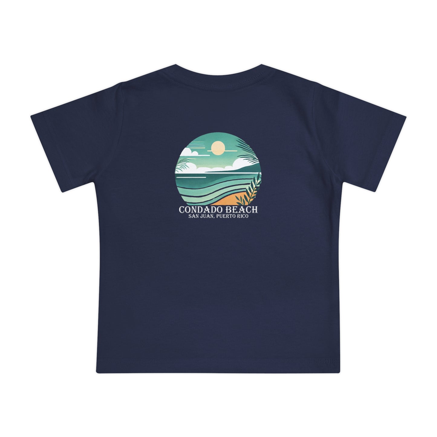 Coastal Vibes Condado Beach Unisex Baby Short Sleeve T-Shirt