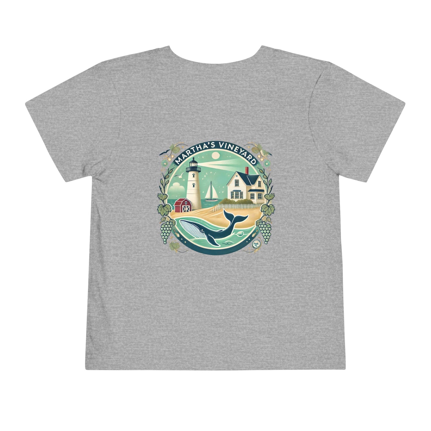 Vintage Martha's Vineyard Unisex Toddler Short Sleeve Tee