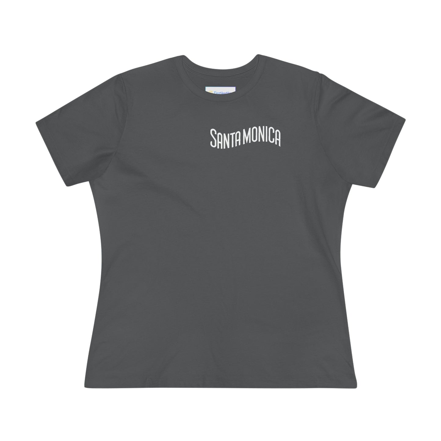Vibrant Santa Monica Women's Cotton Tee