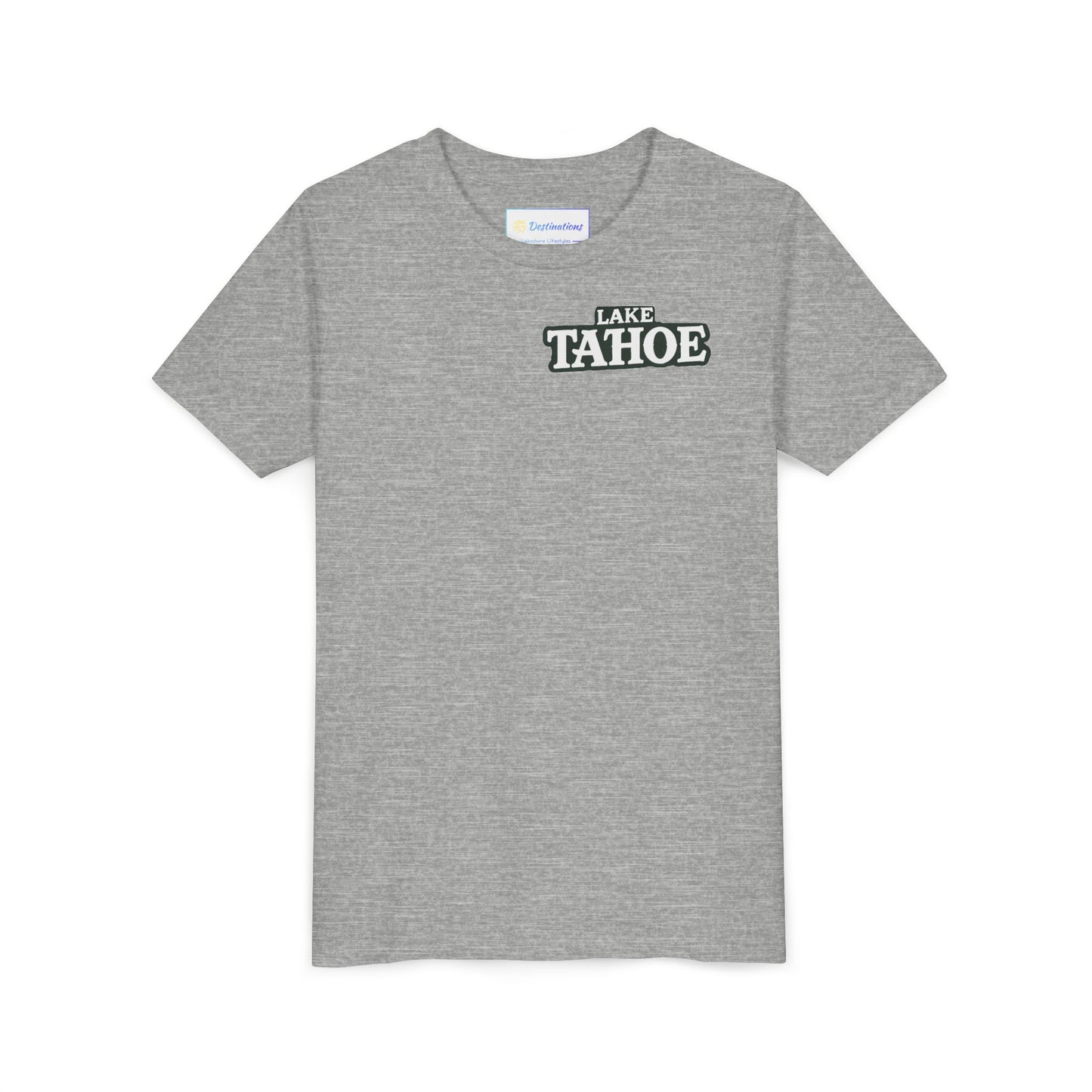 Vintage Lake Tahoe Unisex Youth Short Sleeve Tee